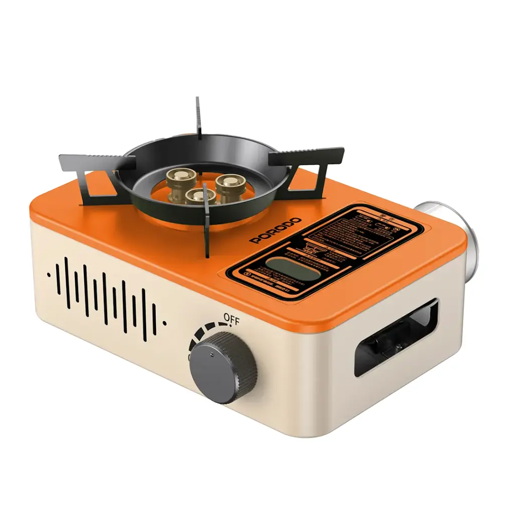 اجاق گاز قابل حمل کمپینگ پرودو مدل PD-LFST077 ظرفیت ۳۲۰۰ وات